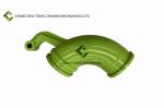Zoomlion 4.0 Concrete Pump Truck Spare Parts Outlet Bend Pipe 0219S 280mm