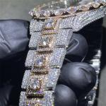 Hip Hop Rolex Moissanite Watch G Shock Luxury Bust Down Diamond Watch