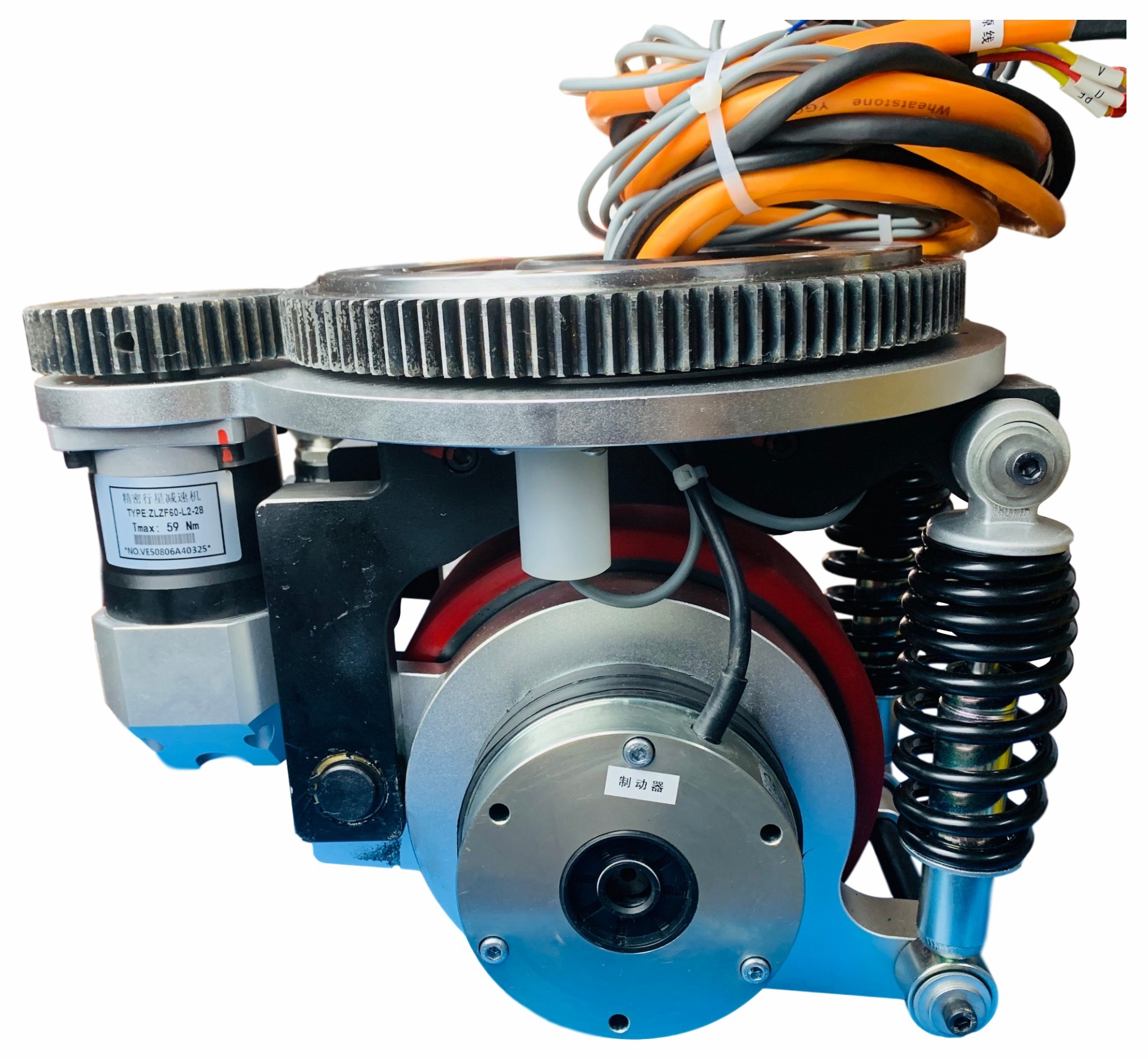 8Nm Brake High Power Damping Steering Wheel Robot Drive Wheels Agv Drive Unit