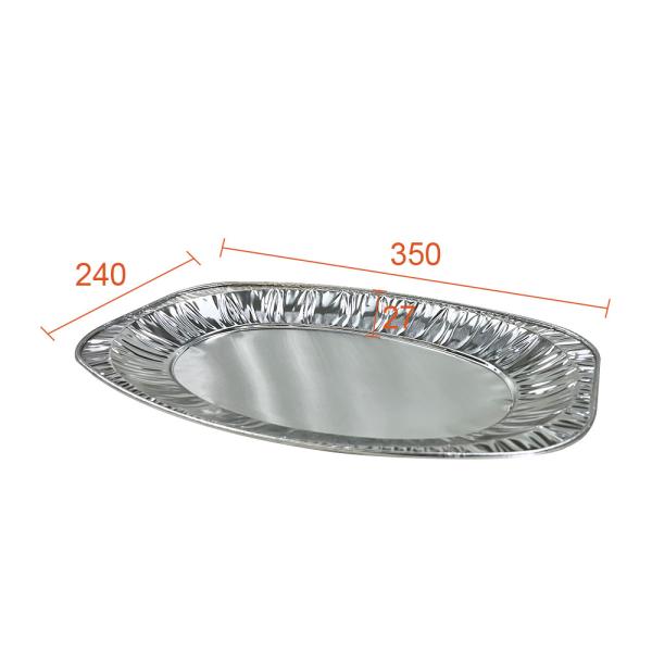 Buy cheap Food Eco Pizza Recyclable Aluminium Foil Round Tray Container Turkey Pan Custom Order from wholesalers