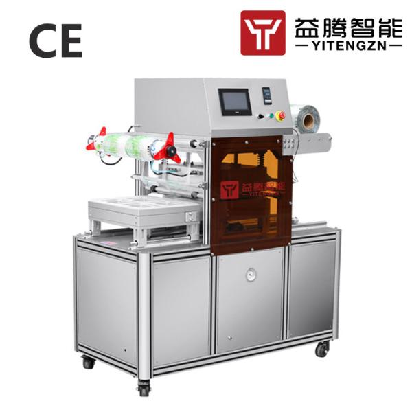 Buy cheap 2400W Vacuum Pneumatic Lunch Tray Sealing Machine Semi Automatic from wholesalers