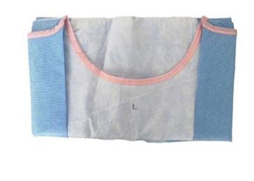 Buy cheap EN 13795 Non Woven AAMI Level 4 Surgical Gown Sterile Fire Resistance from wholesalers