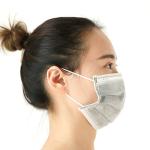 Single Use Disposable Pollution Mask , Dust Mask Respirator Practical Safety