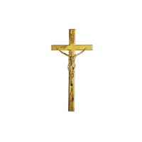 Buy cheap Zamak catholic crosses and crucifixes , wooden coffin decoration D006 product