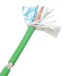 Industrial Drag Chain PROFINET Patch Cable PUR Flexible 8 Core Copper Conductor