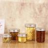 Buy cheap Round 480ml / 16 Oz Glass Jars With Lids , Home Food Storage Mason Glass Jar from wholesalers