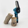 Buy cheap 2 Batteries 4'' Mini Cordless Chainsaw Electric One-Hand Saw Wood Cutter from wholesalers