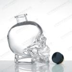 Collar Material Glass 750ML Crystal Head Wine Vodka Decanter for OEM/ODM