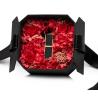 Buy cheap Black Rose Flower Gift Jewelry Box 0.406 Kg For Necklace Earring Ring from wholesalers