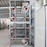 Buy cheap Manual Feeding System 45 Days Chicken Cage , 3 Tiers Chick Rearing Cage from wholesalers