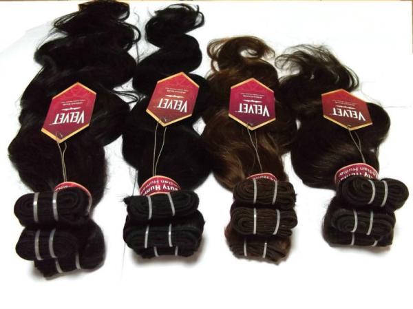 Buy cheap Healthy Wavy Lace Front Wigs Human Hair 14" 4# Color No Shedding from wholesalers