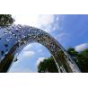Buy cheap Artificial Style Outdoor Metal Sculpture , Abstract Outdoor Metal Art Sculpture from wholesalers