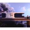 Buy cheap Custom Outdoor Pod Space Capsule with Rock Wool Sandwich Panel Wall from Professional from wholesalers