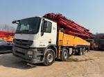 Second Hand Sany Concrete Pump SY5419THB Mounted On Mercedes Chassis