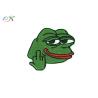 Buy cheap Logo Laughing Pepe LOL Emoji Frog Iron On Patch Embroidered Clothing Accessories from wholesalers