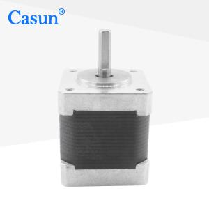 Buy cheap Nema 14 hybrid stepper motors 0.4 Amp 9.6 Voltage dc motor with CE from wholesalers