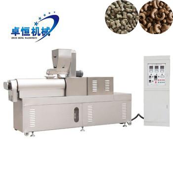 Small Dry Pedigree Dog Food Pellet Extrusion Equipment with Delta Inverter