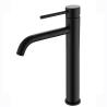 Buy cheap SUS304 Stainless Steel Single Handle Basin Mixer Chrome Matte Black Basin Taps from wholesalers