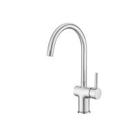 Buy cheap Single Chrome Handle Brass Kitchen Mixer Faucet With Adjustable Speed T8006 product