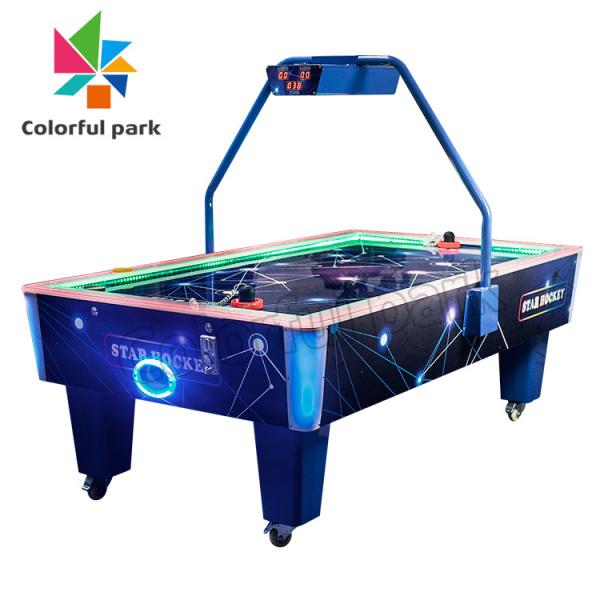 Buy cheap Two Player air hockey table with scoreboard For Indoor Amusement Multilingual from wholesalers