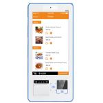 15.6 Inch Self Service Order Kiosk , Online Self Ordering Kiosk For Restaurants