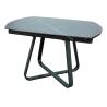 Buy cheap 1.9 Meter Extension Dining Table , Stone Coated Industrial Dining Table from wholesalers