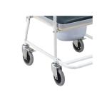Transfer Portable Folding Commode Shower Wheelchair Load 100Kg
