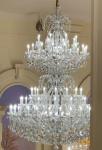 Realistic Transparent Large Chandeliers For Two Story Foyers Europe And America