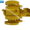 Buy cheap 12x10" Metal Seated Trunnion Ball Valve Reduced Bore For Oil Pipeline from wholesalers