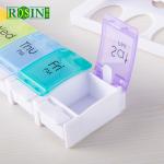 7 Day Double Row Medical Blister Packs 14 Compartments Daily Pill Packs