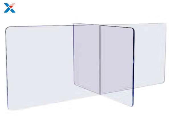 Buy cheap Cashier Protection Barriers Clear Acrylic Sheets for Sneeze Guard from wholesalers