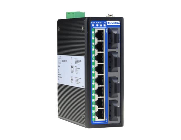Buy cheap DIP 12 Port Managed IES6312 Industrial PoE Switch from wholesalers