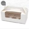 Buy cheap Custom Logo Printing Cupcake Paper Sweet Box With Clear Display Window from wholesalers