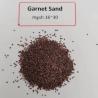 Buy cheap Garnet Sand mesh 16/30 Abrasive for Sandblasting: Natural Abrasive medium, Mohs 7.0-7.5, Sa2.5-3 from wholesalers