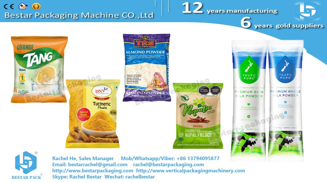 Cake flour 250g pouch packing machine BSTV-160F