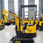 Road Construction Mini Crawler Excavator 1000 KG