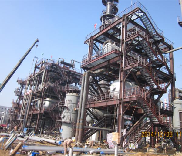 Buy cheap Customized Prefabricated Industrial Chemical Steel Frame Steel Structure Workshop from wholesalers