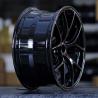 Buy cheap 5 split spoke black painted suppliers wheels 18 inch rim racing forged aluminum alloy wheel 5x112 5x114 3 5x120 from wholesalers