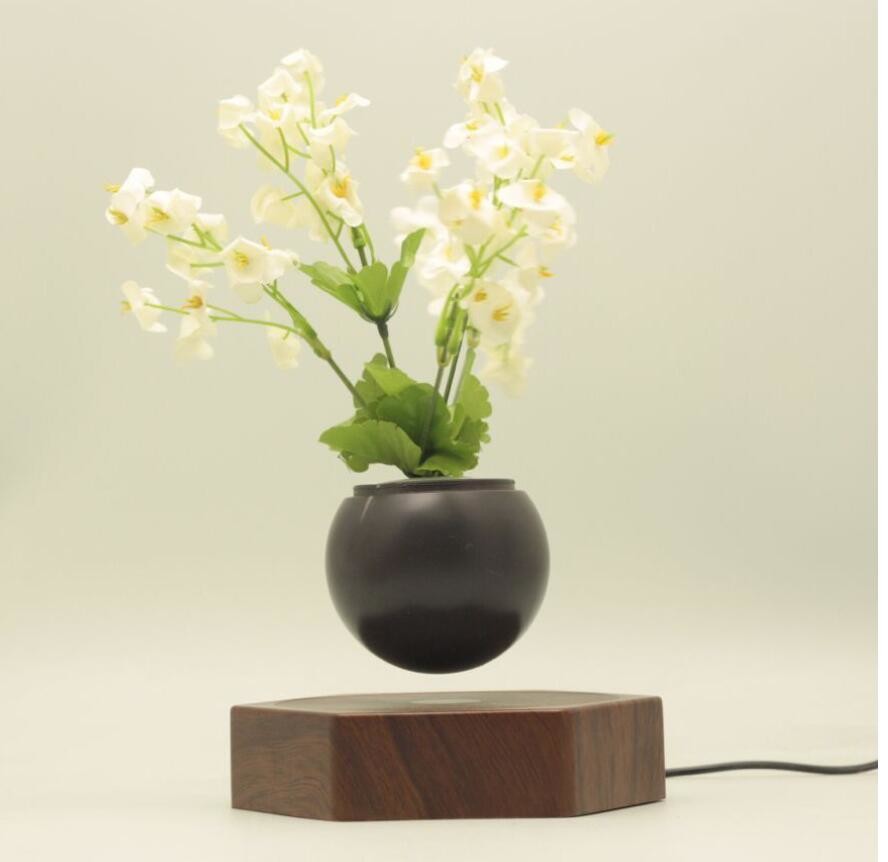 new hotsale magnetic levitation flying air bonsai plant with can customize logo and packing box