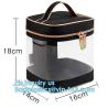 Buy cheap Travel Plastic Cosmetic Bags , Wash Cosmetic Bag With Inner Mirror from wholesalers
