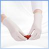 Buy cheap White Dental Exam Gloves Non Slip Synthetic Nitrile Gloves from wholesalers