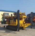400m Hydraulic Borehole Drilling Machine , Track Mounted Rig For Civil