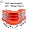 Buy cheap Single Sided Grocery Store Checkout Counter Heavy Duty Cashier Desk from wholesalers