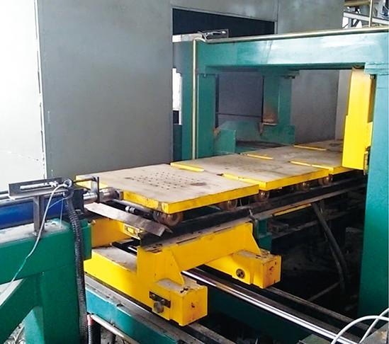 Buy cheap Power 22KW Flaskless Horizontal High Pressure Moulding Line Automatic Mold Adjustment from wholesalers