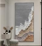 3D Metal Painting Hand Painted Relief Wall Art Craft Resin Painted Oil Painting