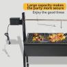 Buy cheap High Temp Easy Moving Outdoor Charcoal Smoker BBQ Grill Trailer with Customized Logo from wholesalers