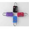Buy cheap Zinc Alloy TSA 4-digital travel lock& pink Tsa Luggage Lock& 67.8g Tsa Bag Number Lock from wholesalers