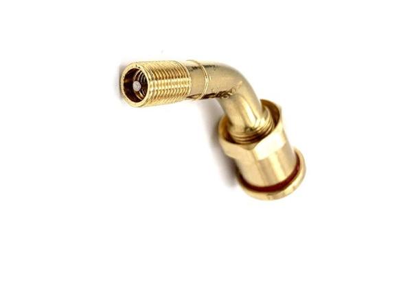 Buy cheap High Pressure Metal Valve Stems , Brass Stem Tire Valves V3.22.1 9.7mm Rim Hole Metal Cap from wholesalers