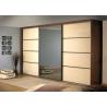 Buy cheap PRIMA Home Bedroom Closets And Wardrobes Hinged Door With Mirror , 600mm Deep from wholesalers