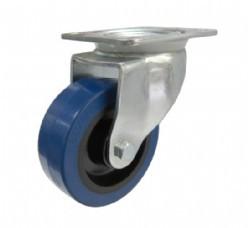 Buy cheap Total Brake Elastic Rubber Caster from wholesalers